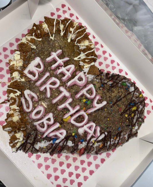 Cookie Cake 1 Layer (Heart)